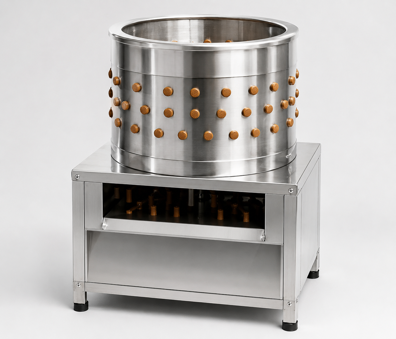 HKGN Commercial Chicken Defeathering Machine (High-Speed)