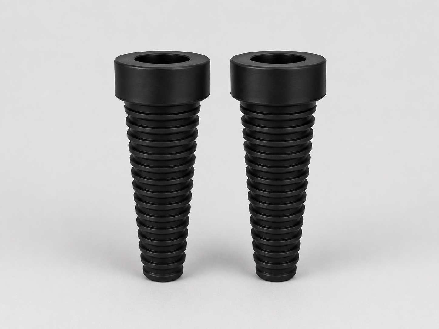 HKGN Premium Tapered Rubber Plucking Fingers (OEM Grade)